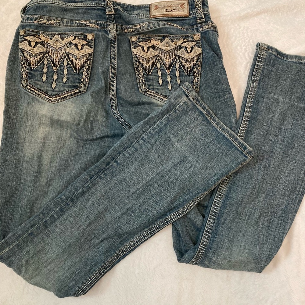 GRACE IN LA bootcut jeans